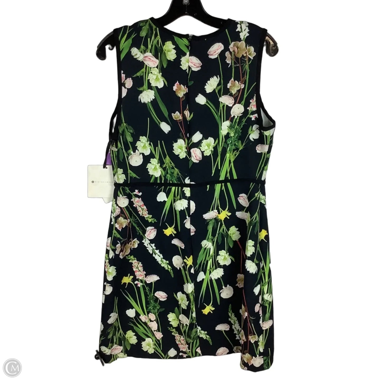 Dress Party Midi By Target-designer In Floral Print, Size: M