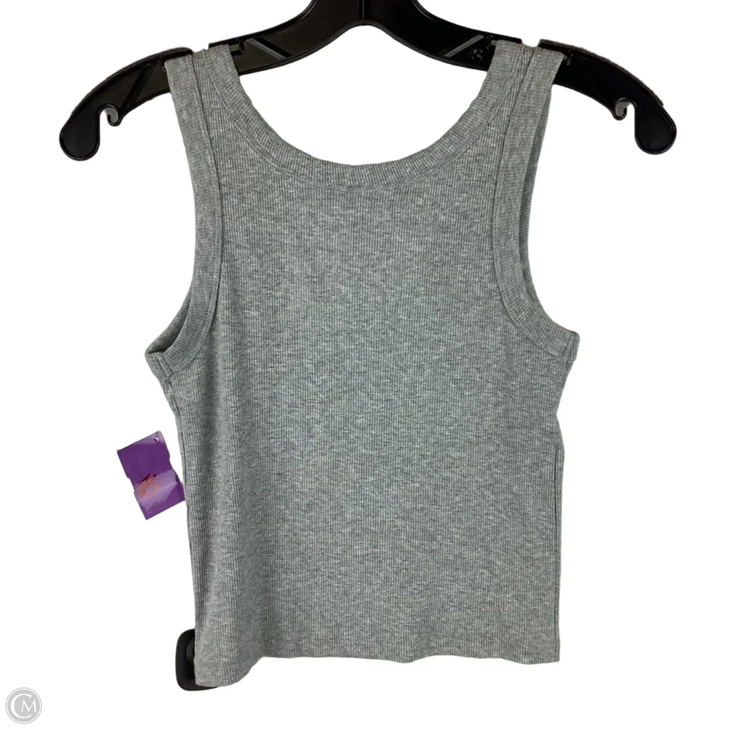 Top Sleeveless Basic By Clothes Mentor In Grey, Size: Xs