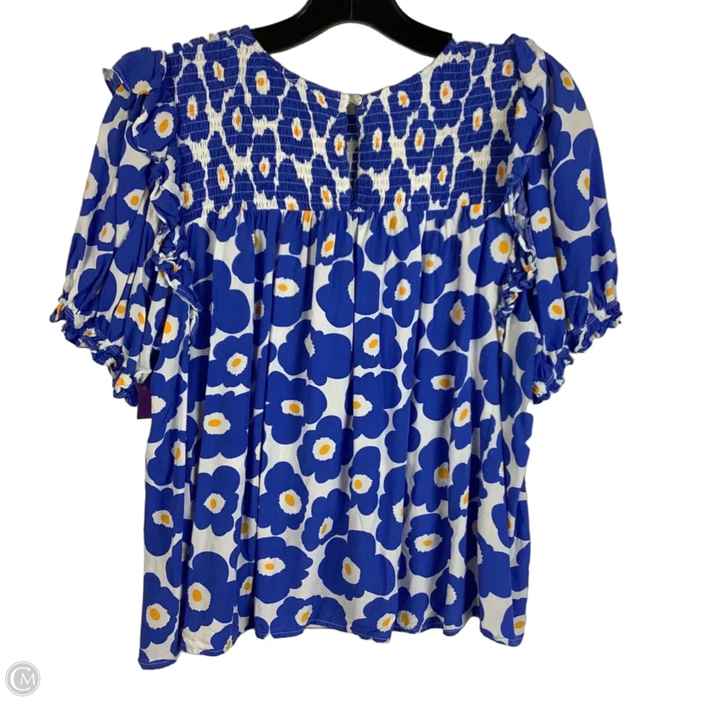 Top Short Sleeve By Jodifl In Blue, Size: M