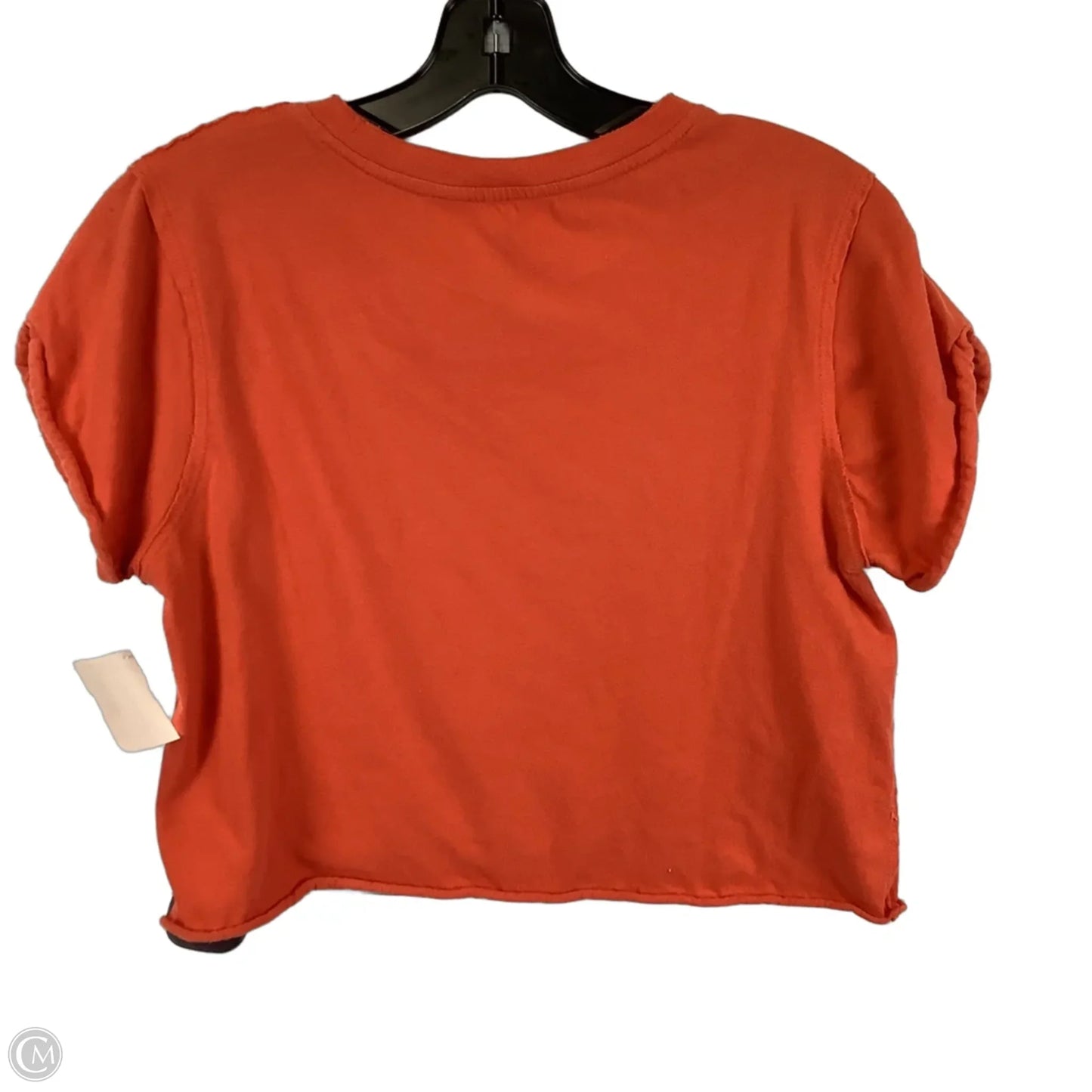 Top Short Sleeve Basic By We The Free In Orange, Size: Xs