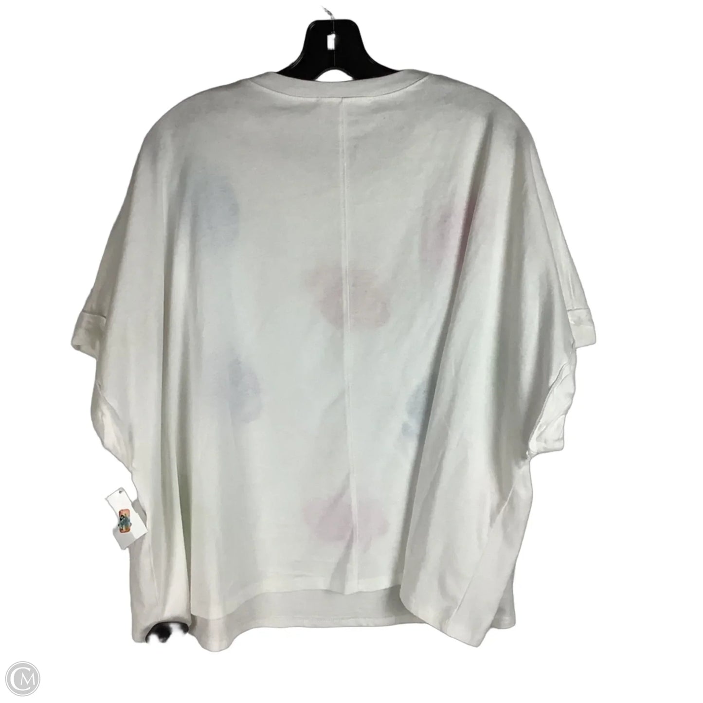 Top Short Sleeve By Peach Love Cream California In White, Size: M