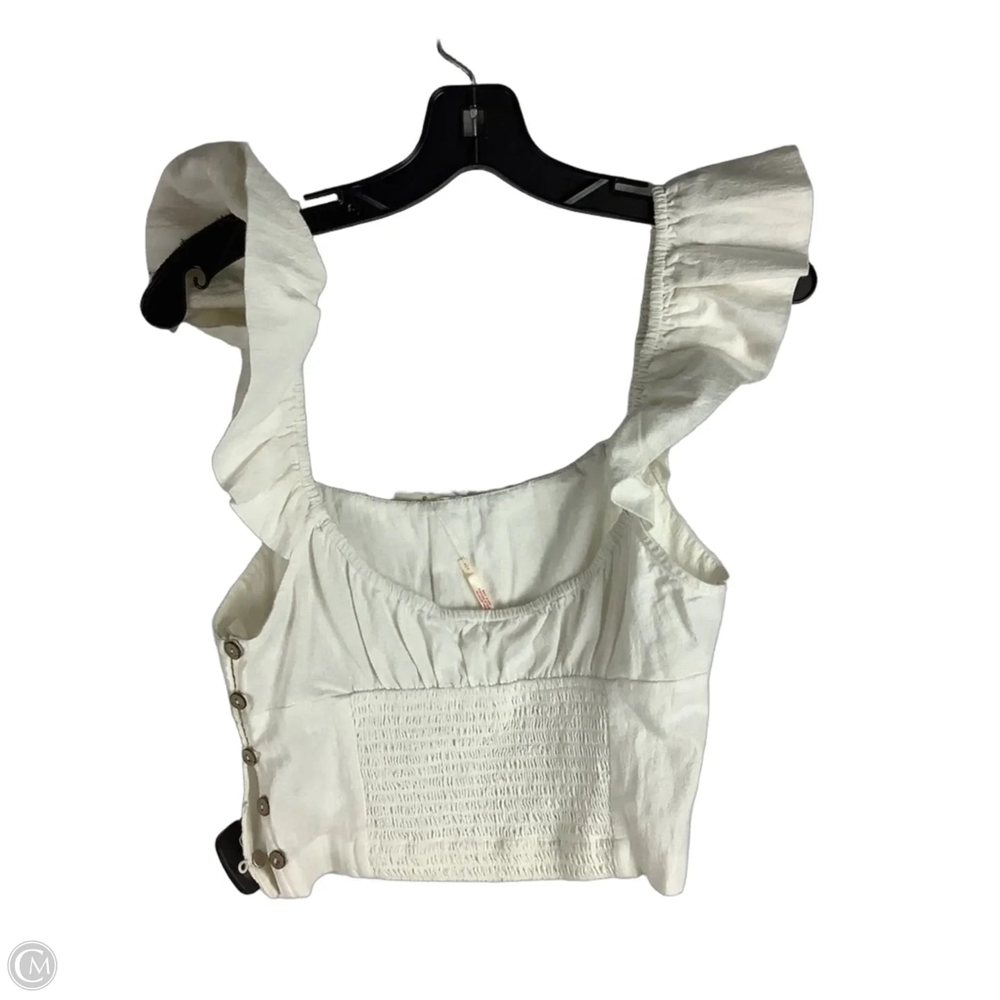 Top Sleeveless By Free People In Cream, Size: S