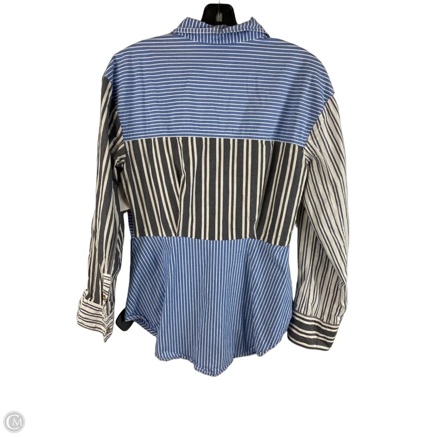 Top Long Sleeve By Pilcro In Striped Pattern, Size: S