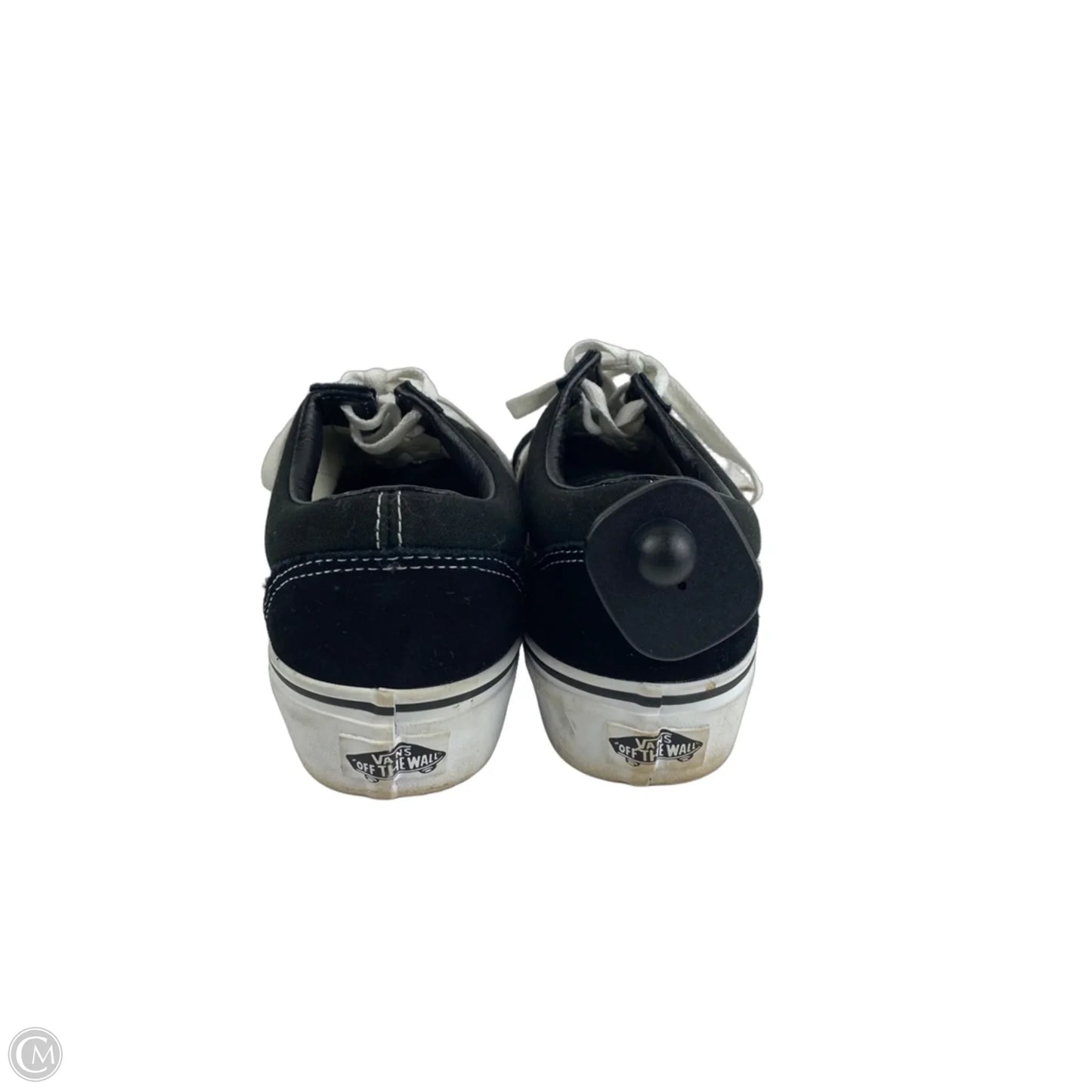Shoes Sneakers By Vans In Black, Size: 8.5