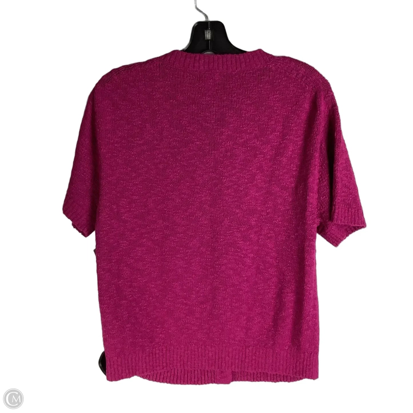 Sweater Short Sleeve By J. Crew In Purple, Size: M