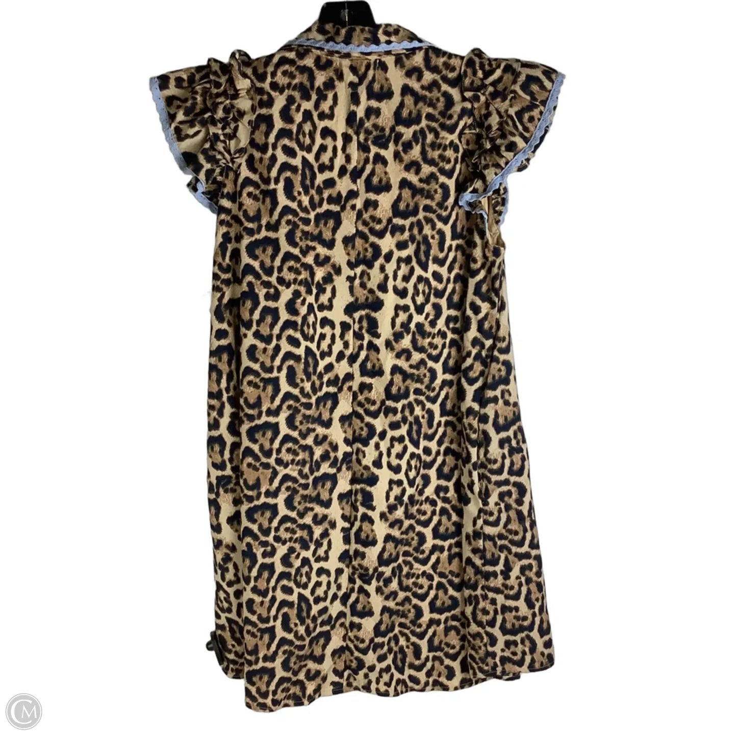 Dress Casual Short By Anniewear In Animal Print, Size: S