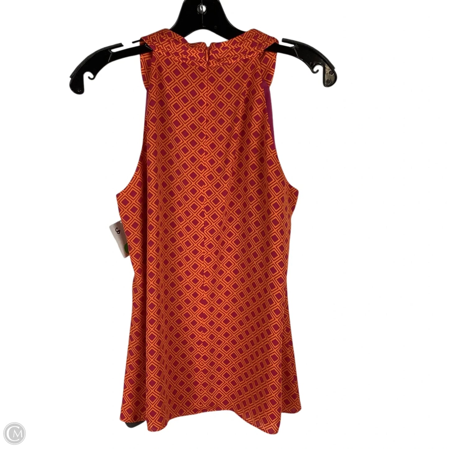 Top Sleeveless By Banana Republic In Pink & orange, Size: S (4)