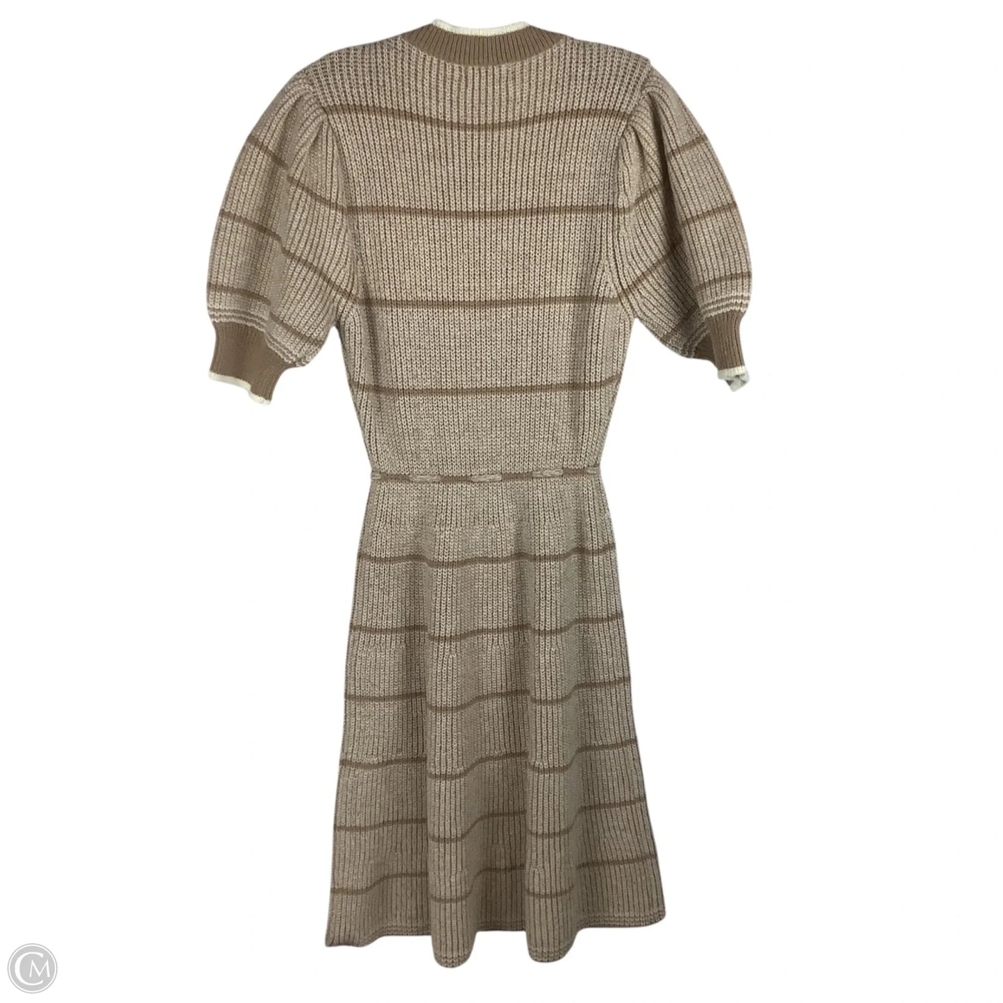 Dress Sweater By Anniewear In Beige, Size: S