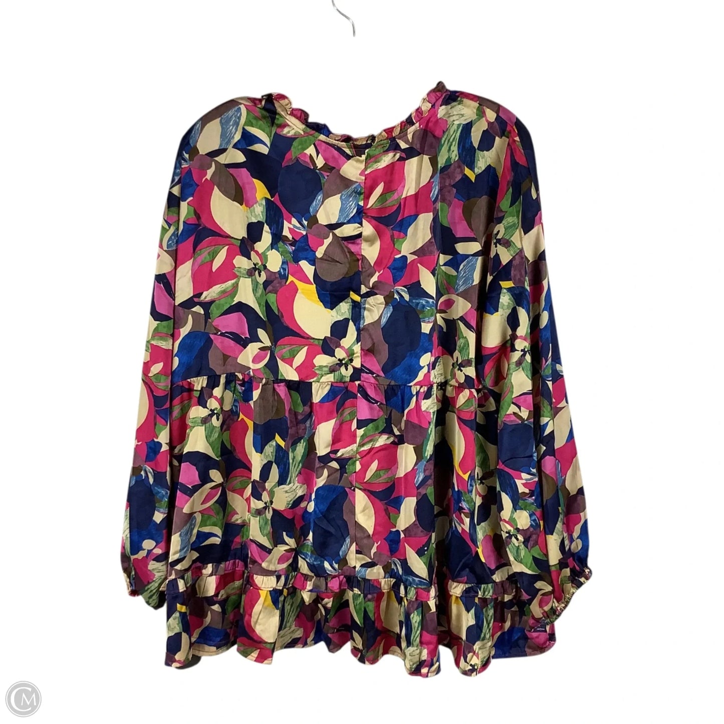Top Long Sleeve By Umgee In Multi-colored, Size: S