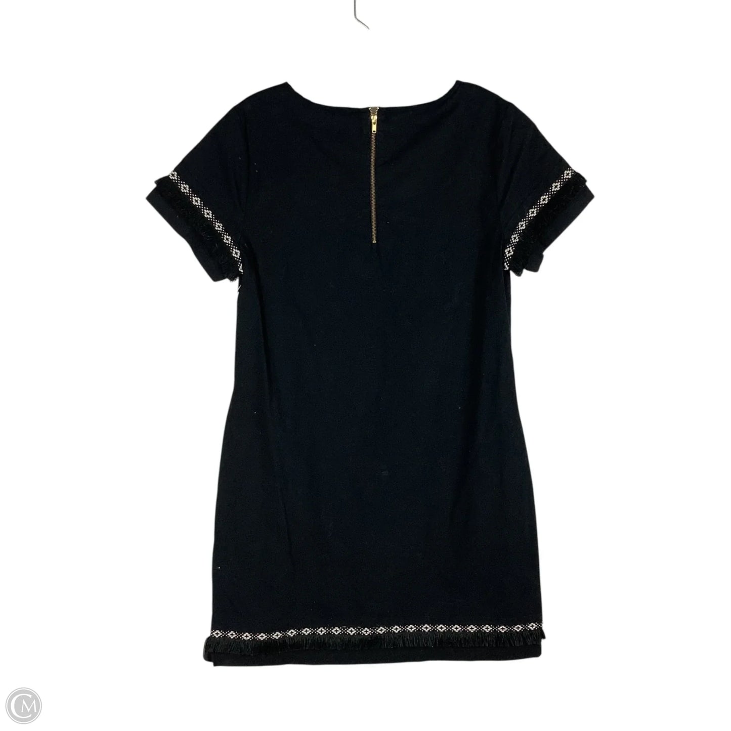 Dress Casual Midi By Cmc In Black, Size: 8