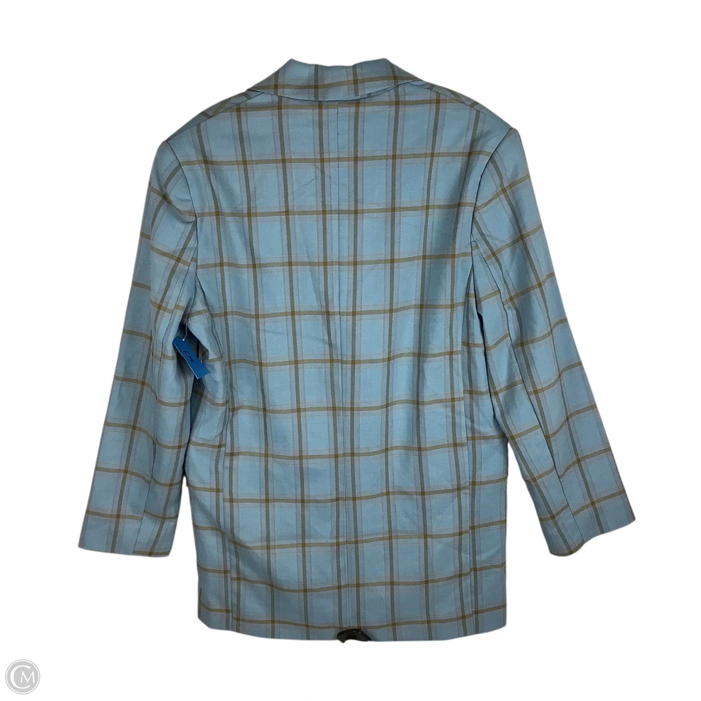 Blazer By Asos In Plaid Pattern, Size: 4 (loose body fit)