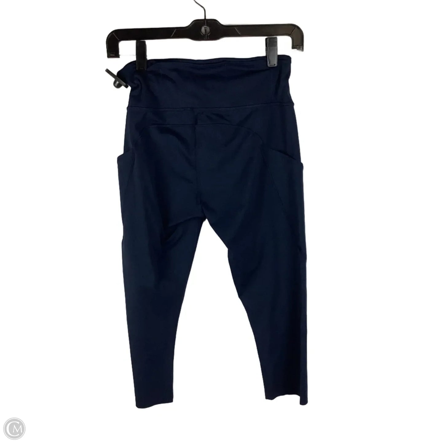 Athletic Leggings Capris By Lululemon In Navy, Size: 8