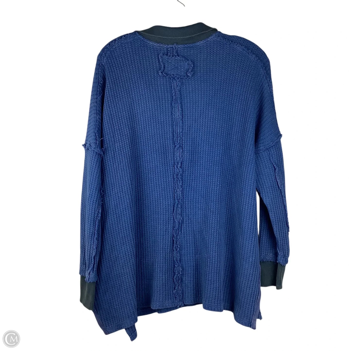 Top Long Sleeve By We The Free In Blue, Size: Xs
