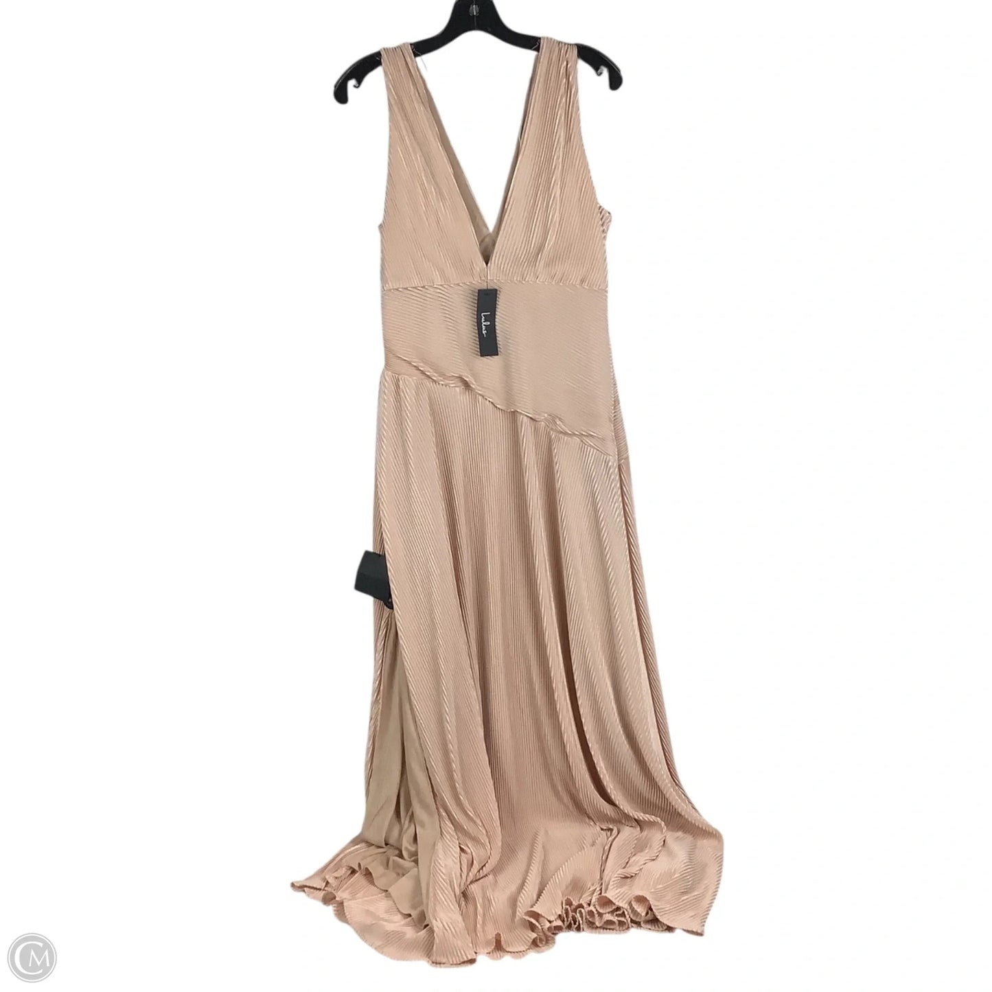 Dress Party Long By Lulus In Coral, Size: L
