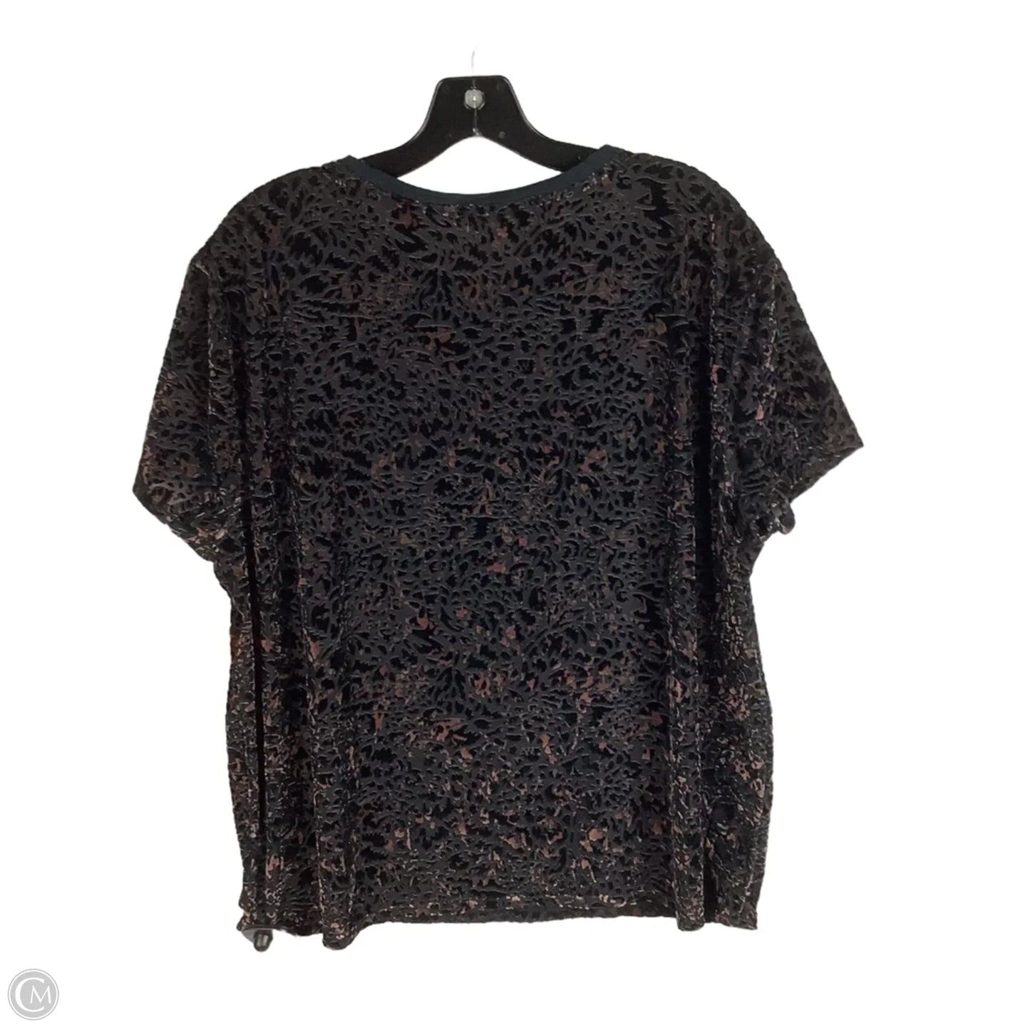 Top Short Sleeve By We The Free In Black & Brown, Size: Xs