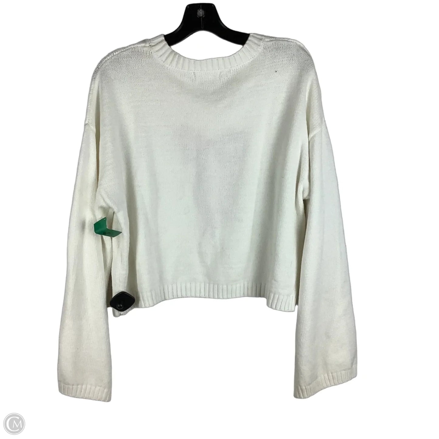 Sweater By Sincerely Jules In White, Size: Xl