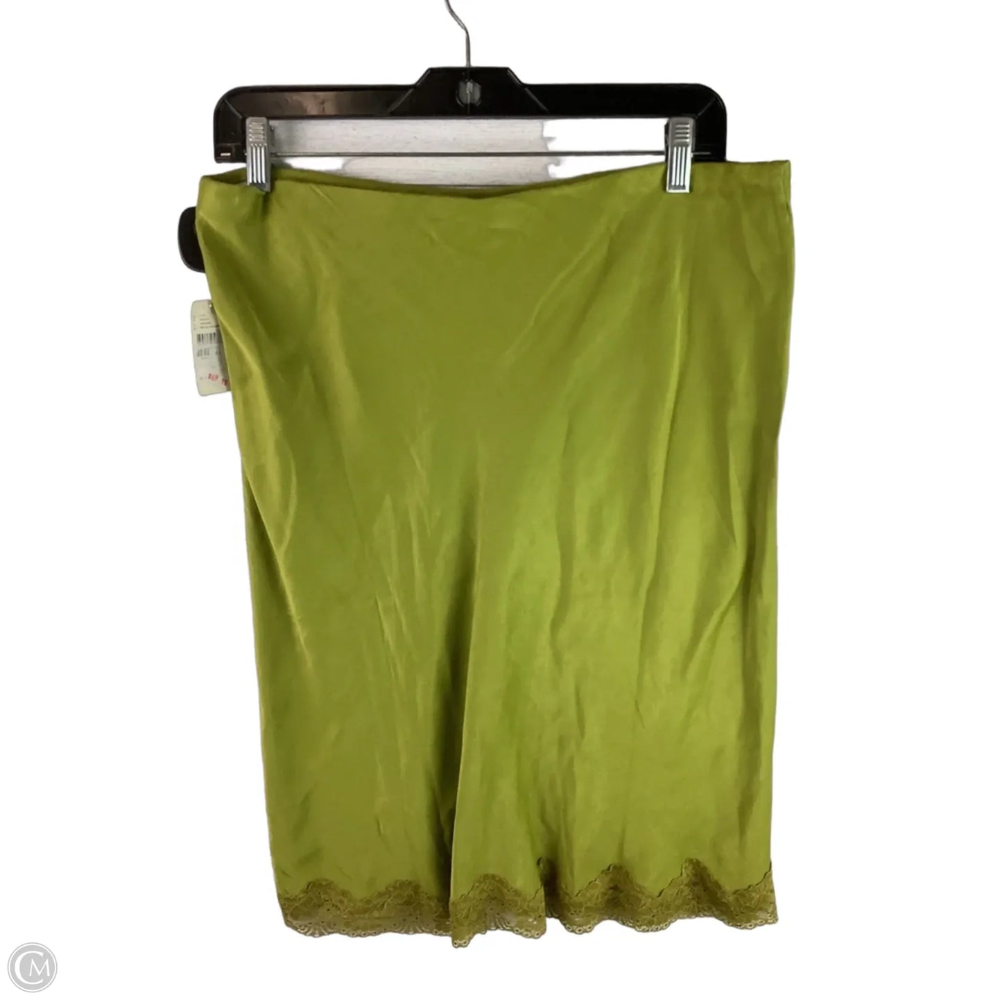 Skirt Midi By Anthropologie In Green, Size: M