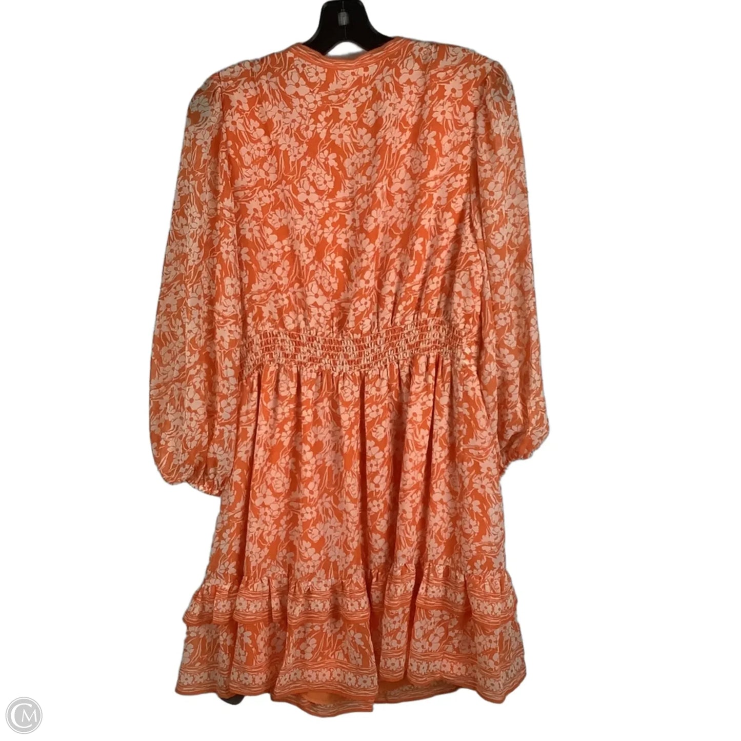 Dress Casual Short By Max Studio In Orange, Size: M