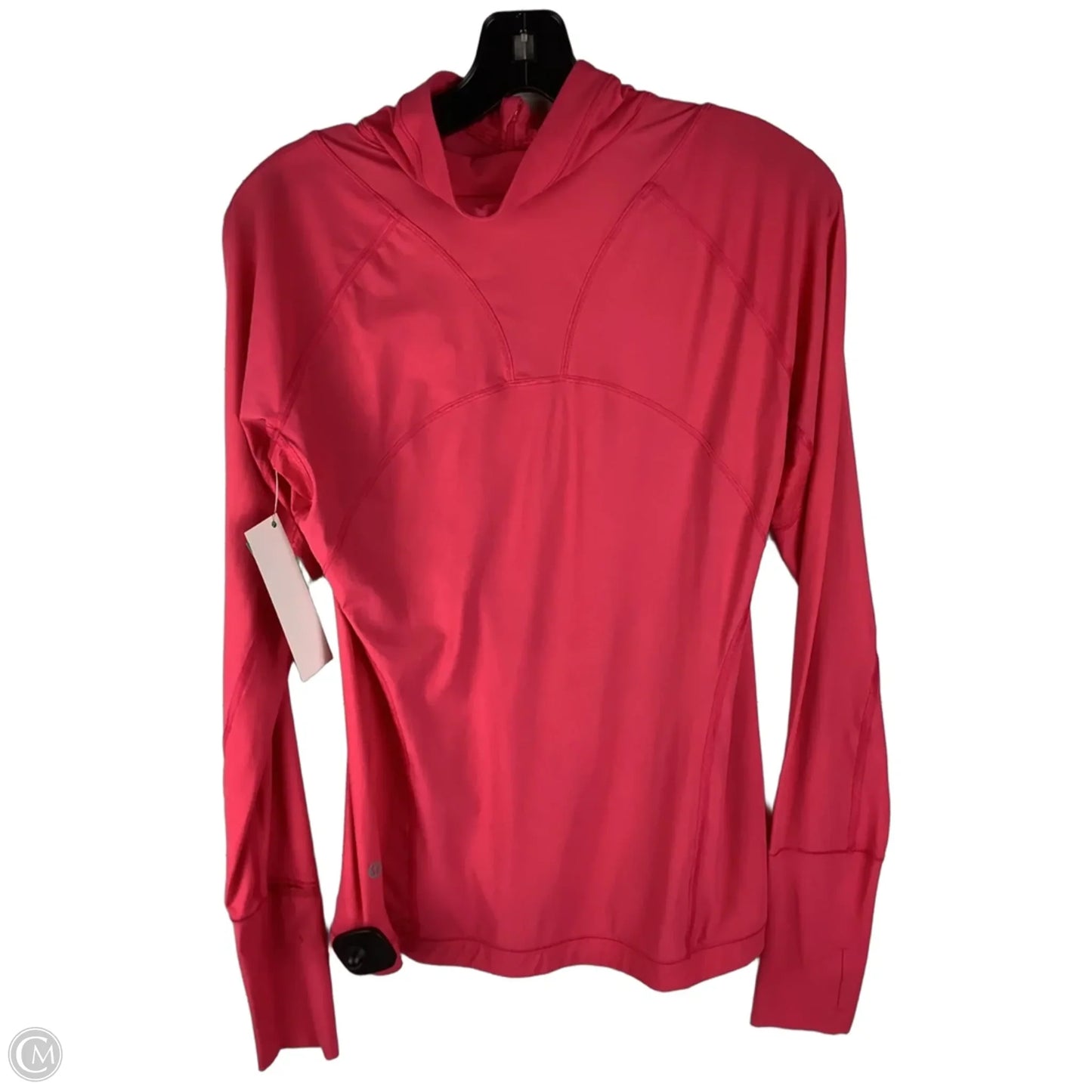 Athletic Top Long Sleeve Crewneck By Lululemon In Red