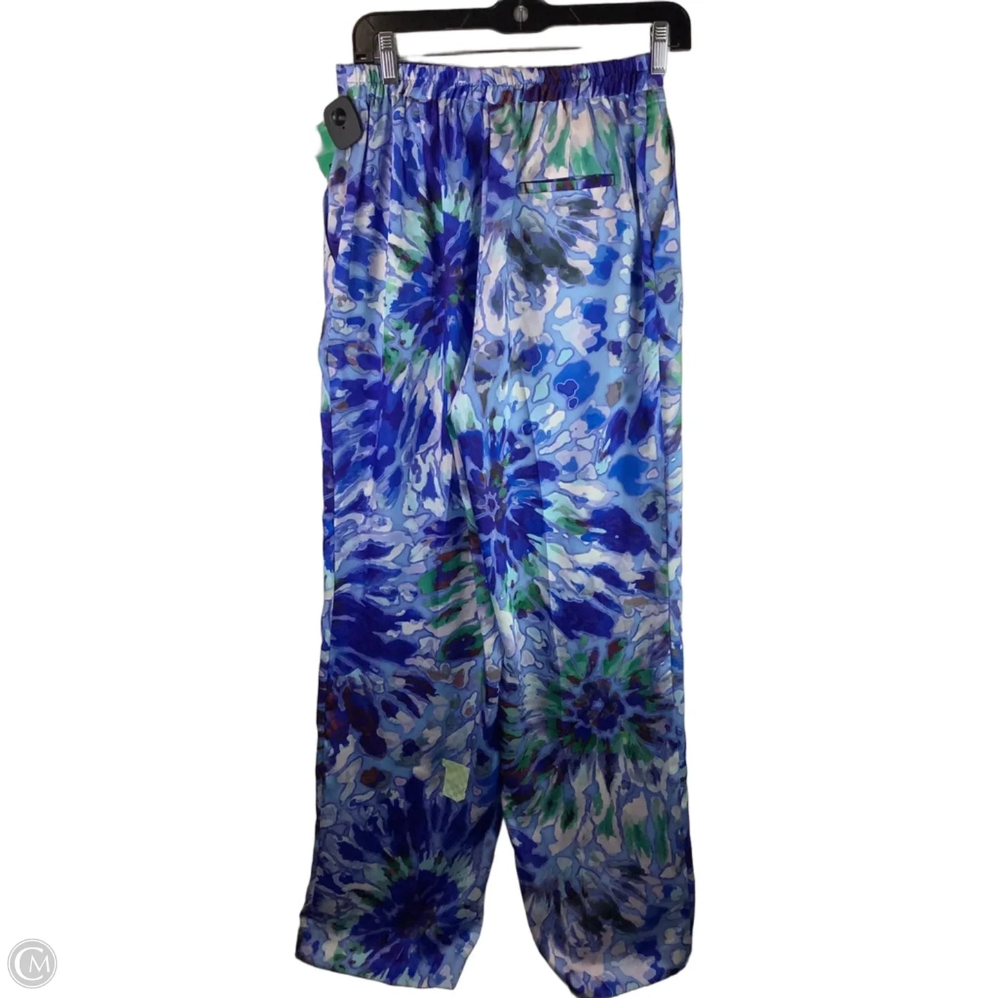 Pants Wide Leg By Zara In Blue, Size: S