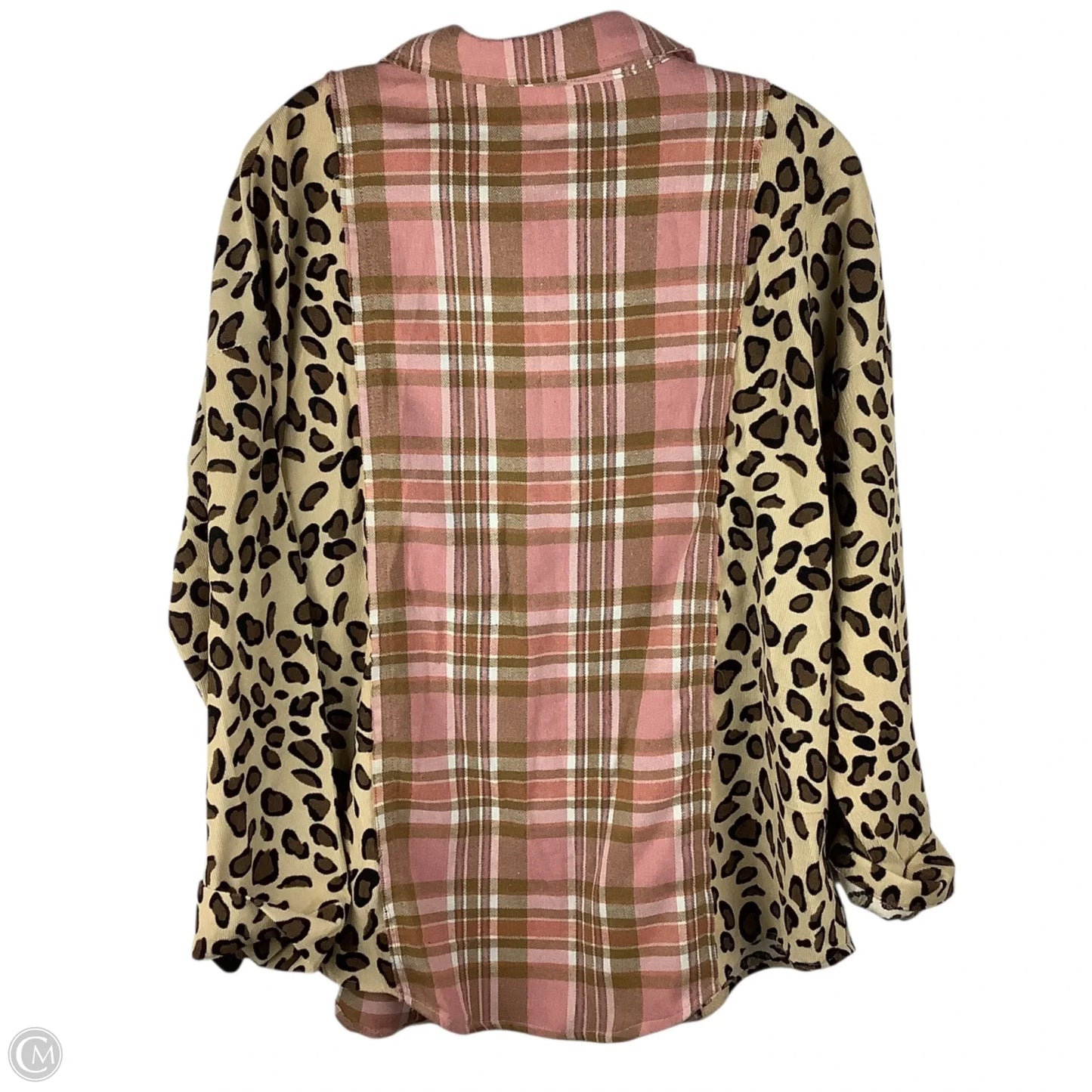 Top Long Sleeve By Umgee In Animal Print, Size: S