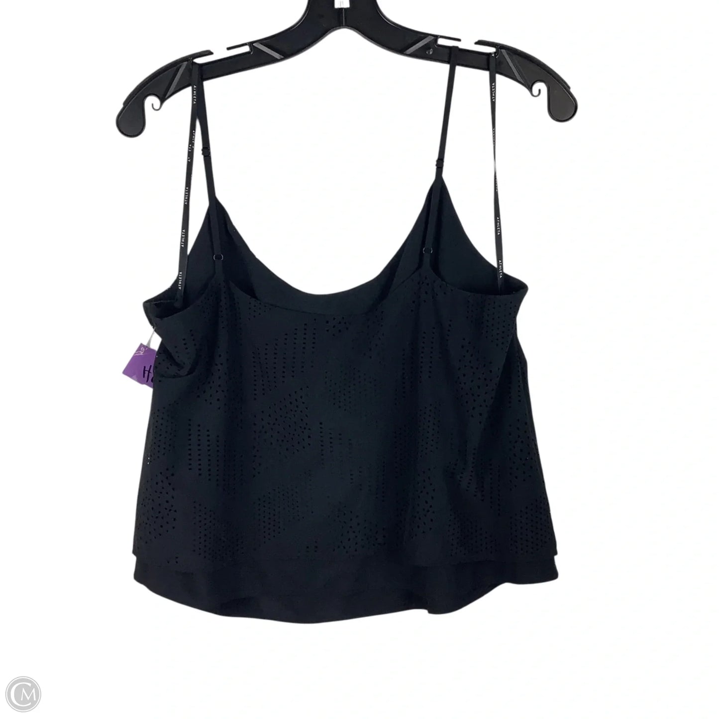 Athletic Tank Top By Athleta In Black, Size: S