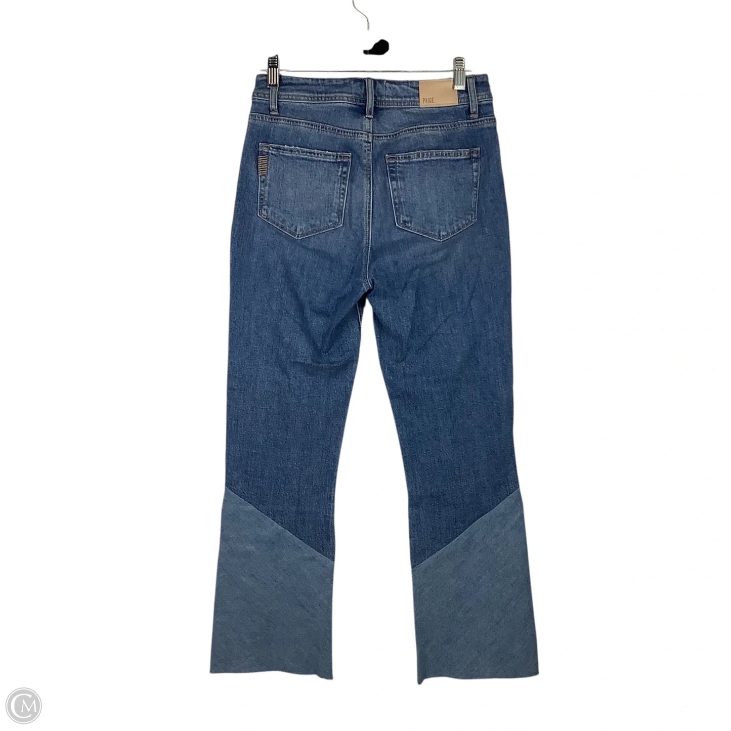 Jeans Straight By Paige In Blue Denim, Size: 2