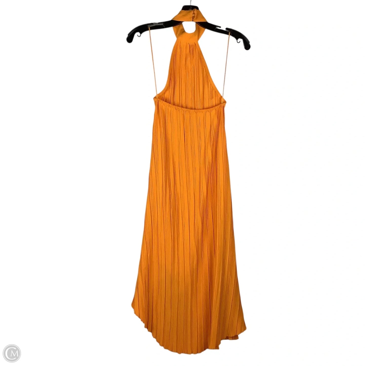 Dress Party Long By Zara In Yellow, Size: S