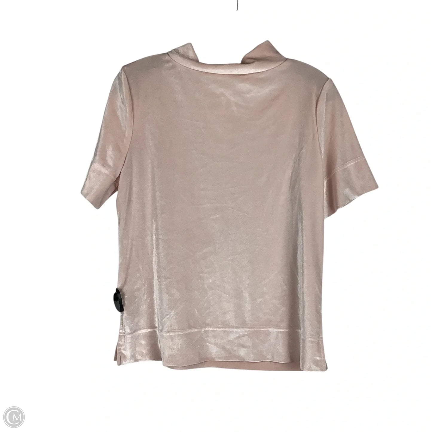 Top Short Sleeve By Anthropologie In Pink, Size: S