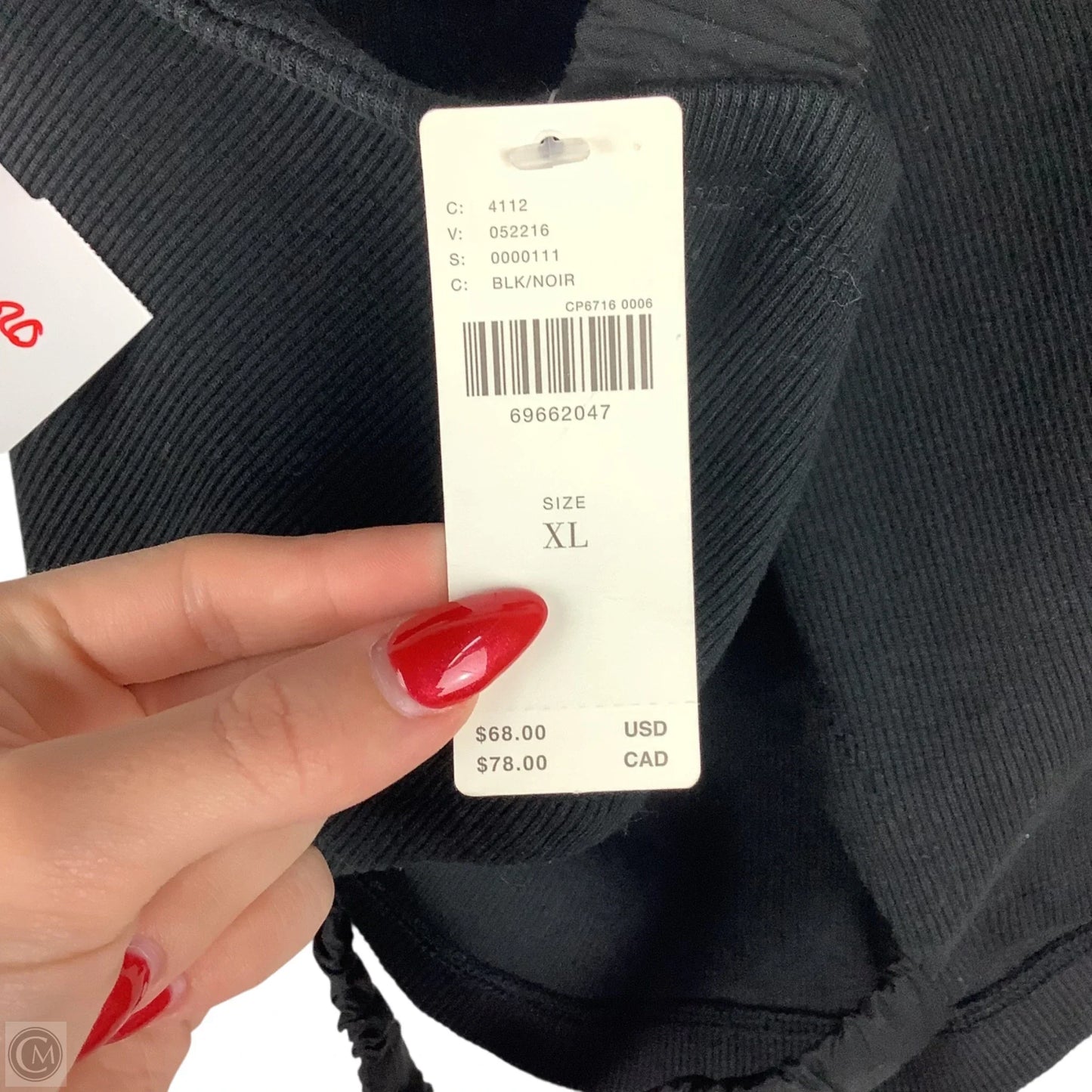 Top Sleeveless By Maeve In Black, Size: Xl