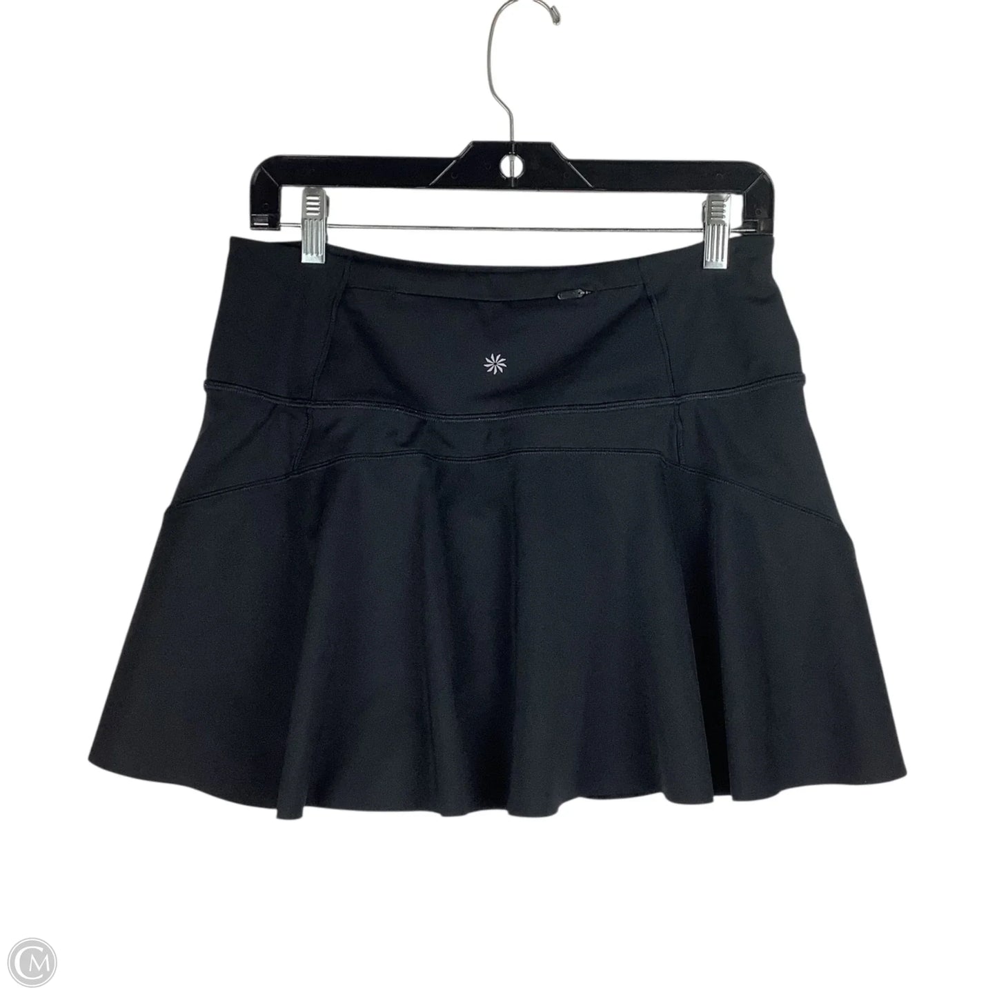 Athletic Skort By Athleta In Black, Size: M