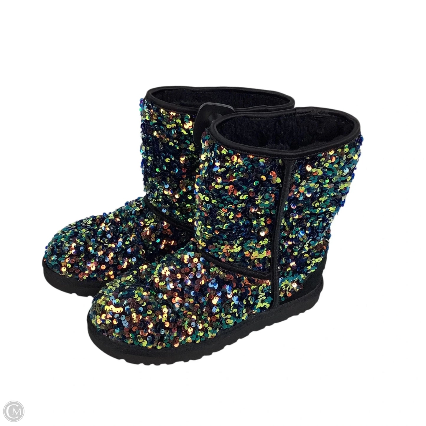 Boots Designer By Ugg In Black, Size: 8