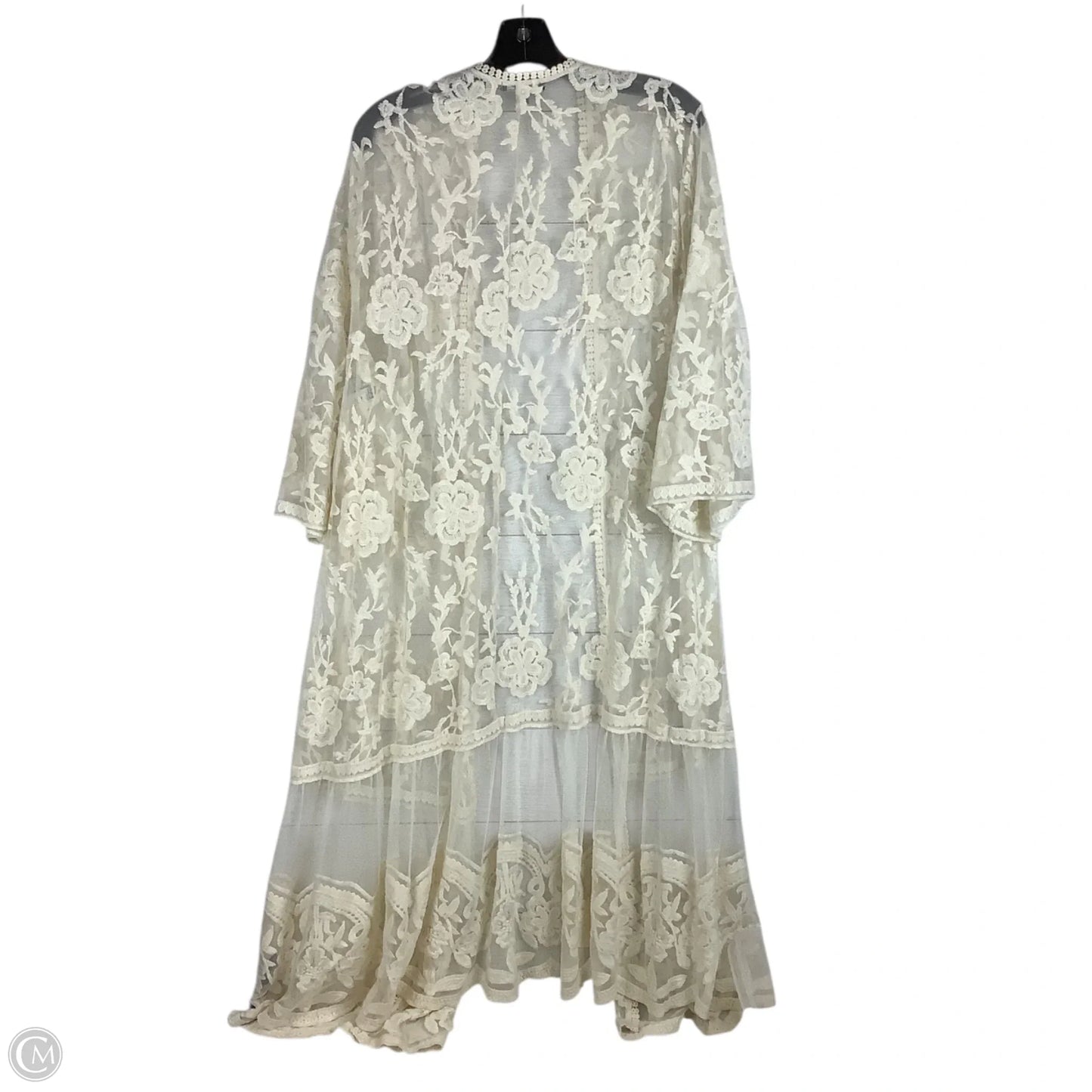 Kimono By Torrid In Cream, Size: 1x