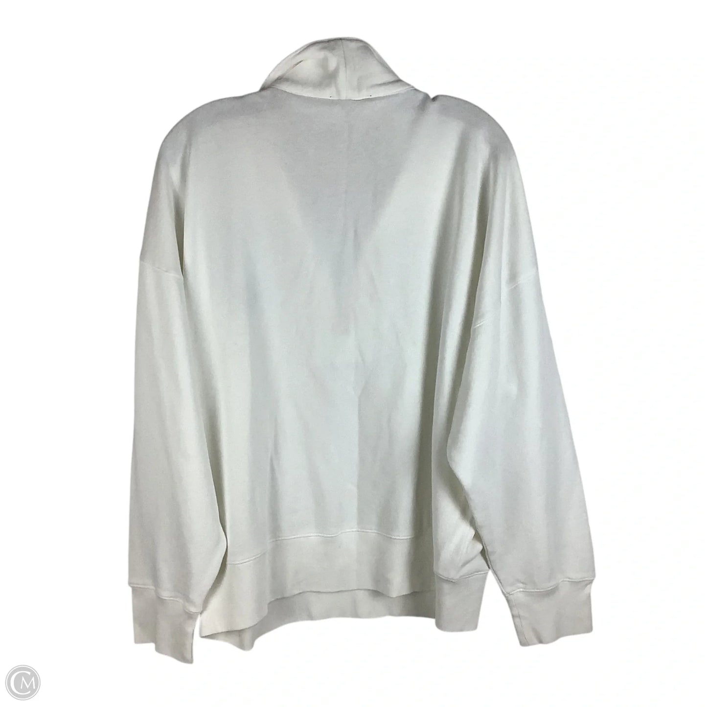 Sweatshirt Collar By J. Crew In White, Size: Xxl