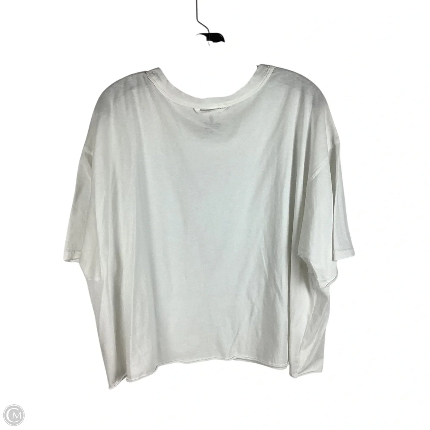 Athletic Top Short Sleeve By Free People In White, Size: L