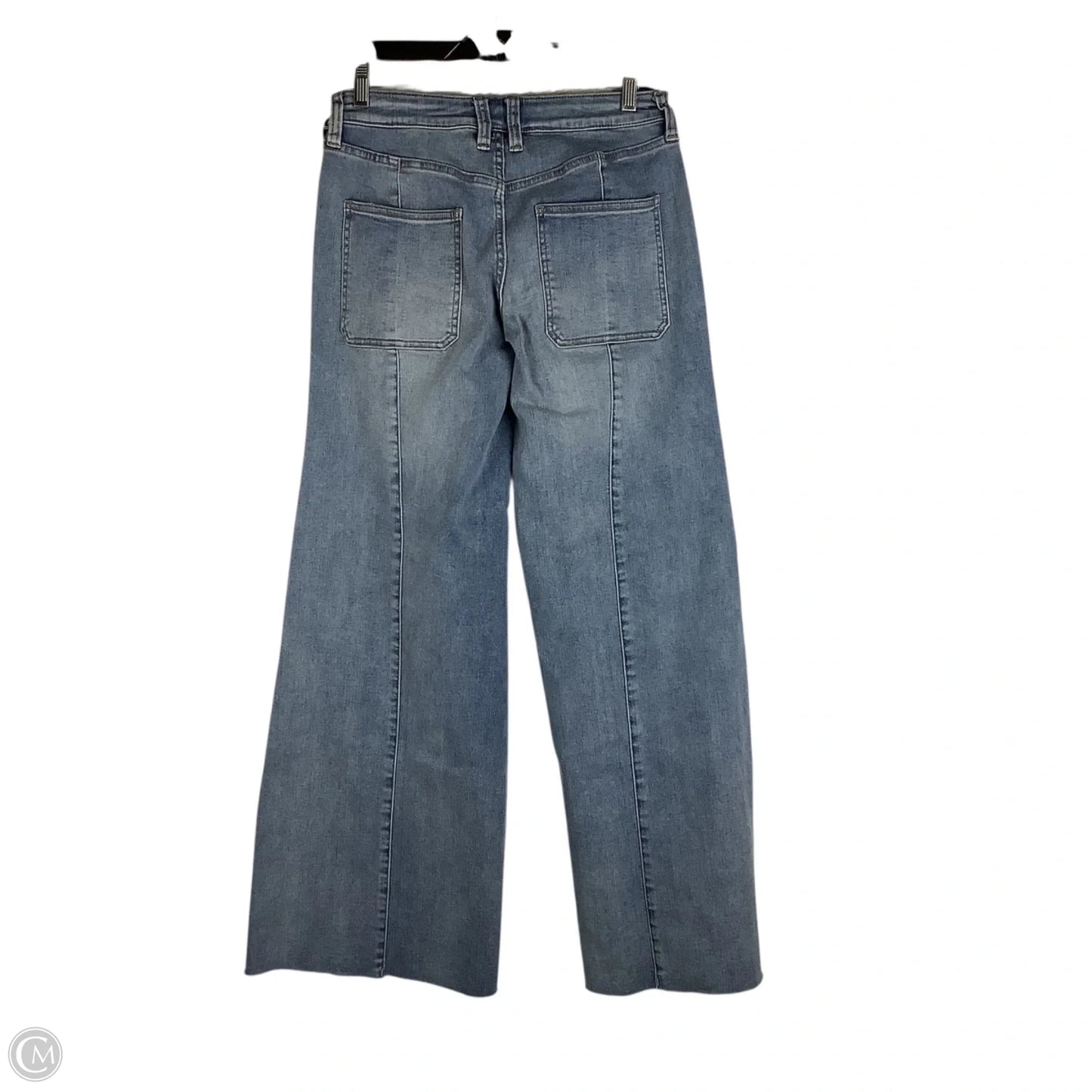 Jeans Wide Leg By We The Free In Blue Denim, Size: 6 (28)
