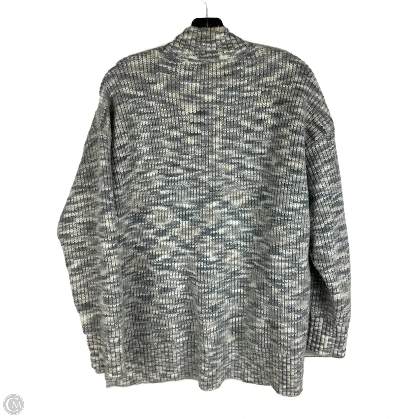 Sweater By Loft In Grey, Size: L
