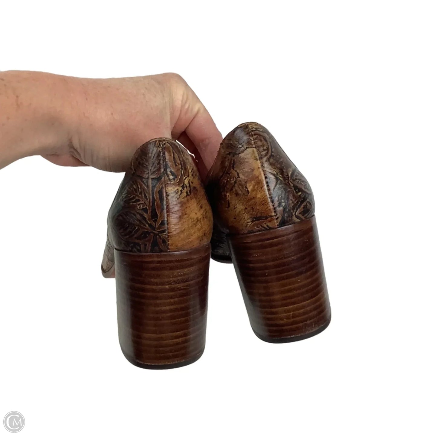 Shoes Designer By Patricia Nash In Brown, Size: 7.5