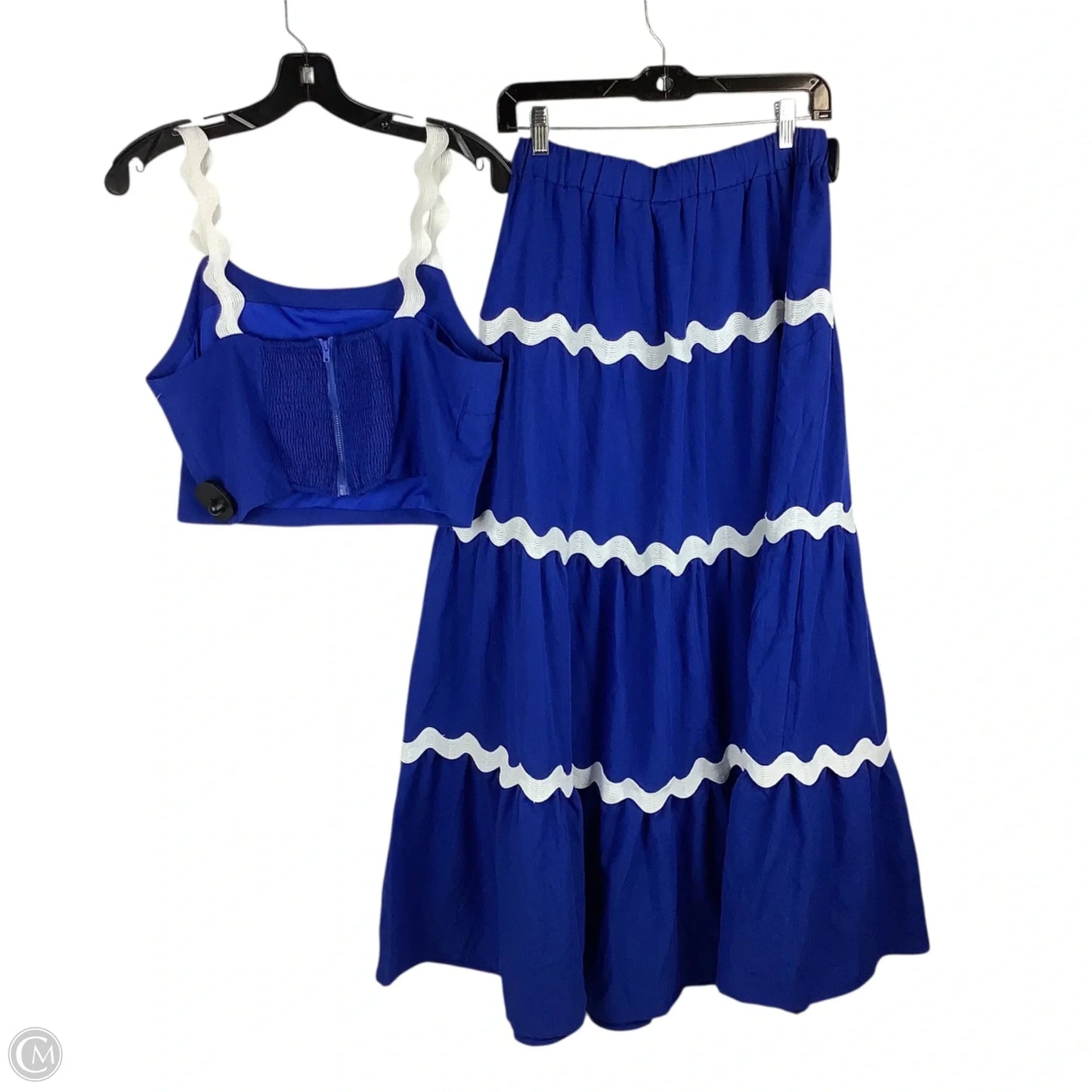Skirt Set 2pc By Prettygarden In Blue, Size: M
