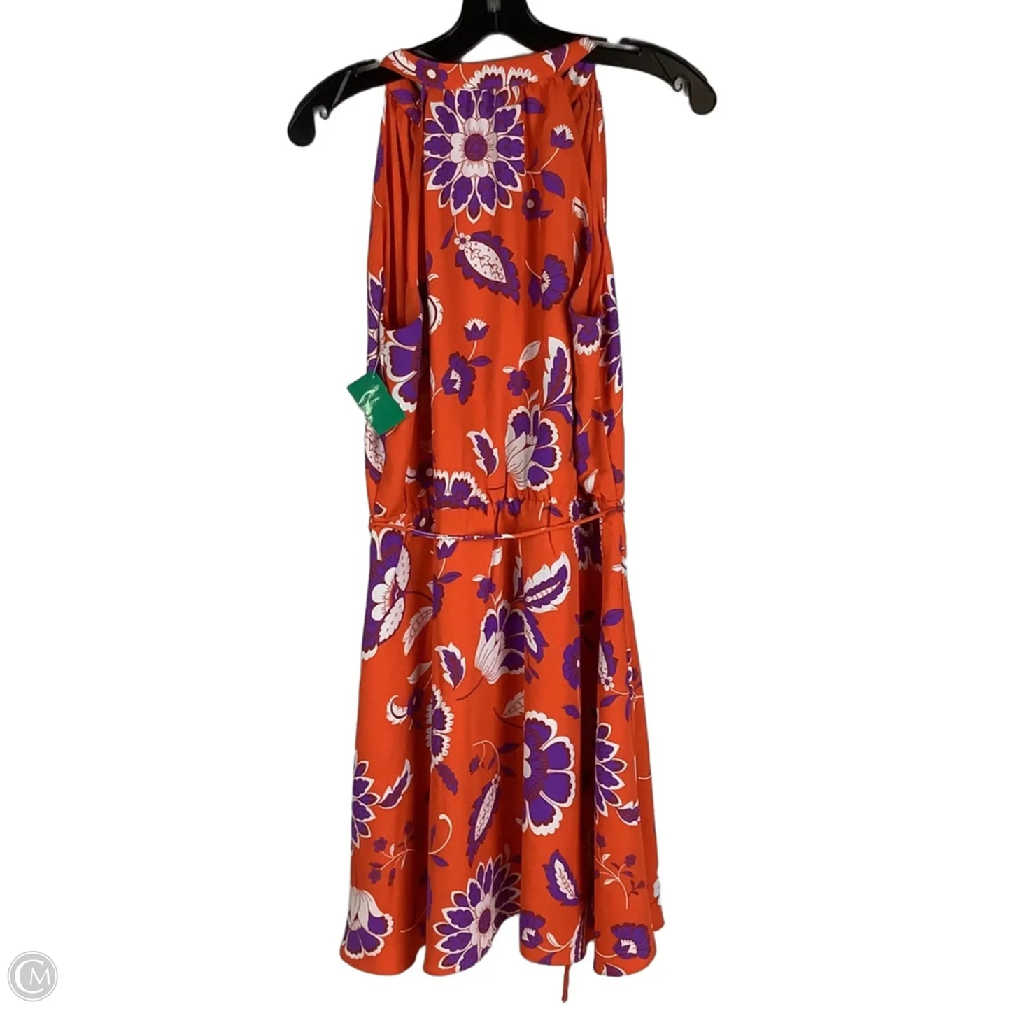 Dress Party Short By Ann Taylor In Orange & Purple, Size: 4