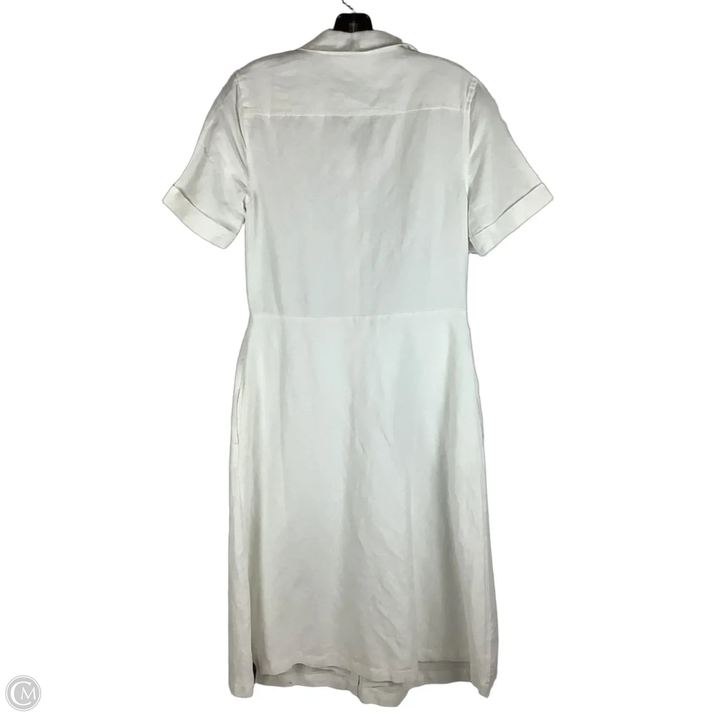 Dress Casual Midi By Vineyard Vines In White, Size: 8