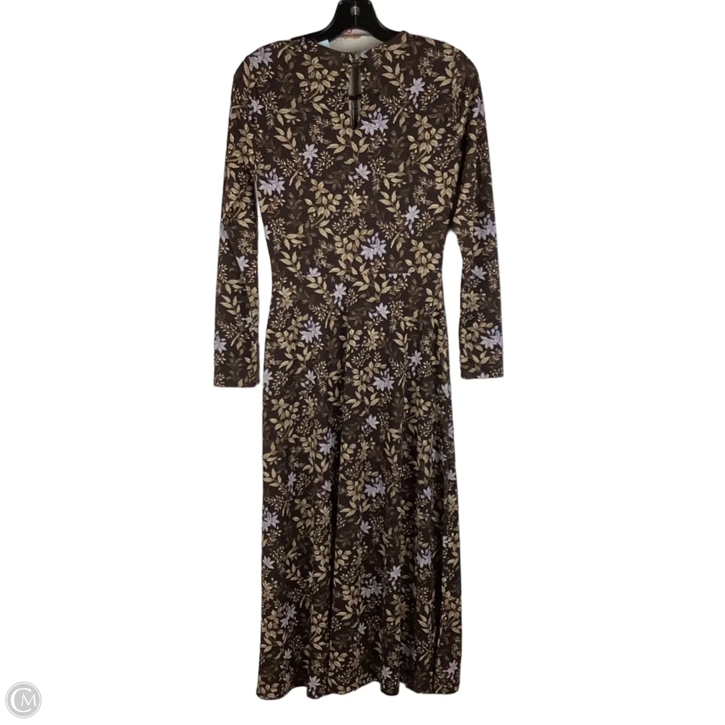 Dress Casual Maxi By Loft In Brown, Size: S Petite