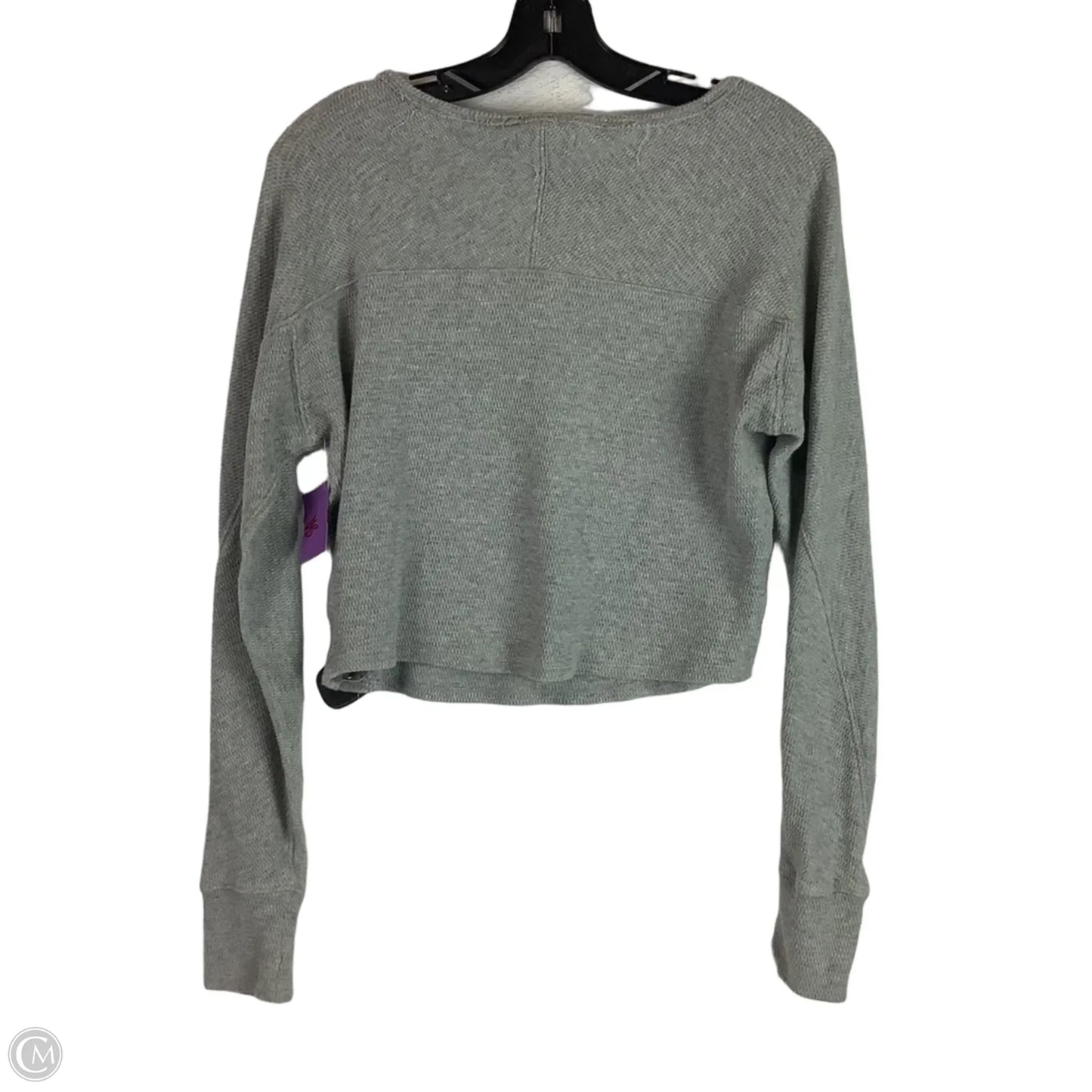 Top Long Sleeve By We The Free In Grey, Size: Xs