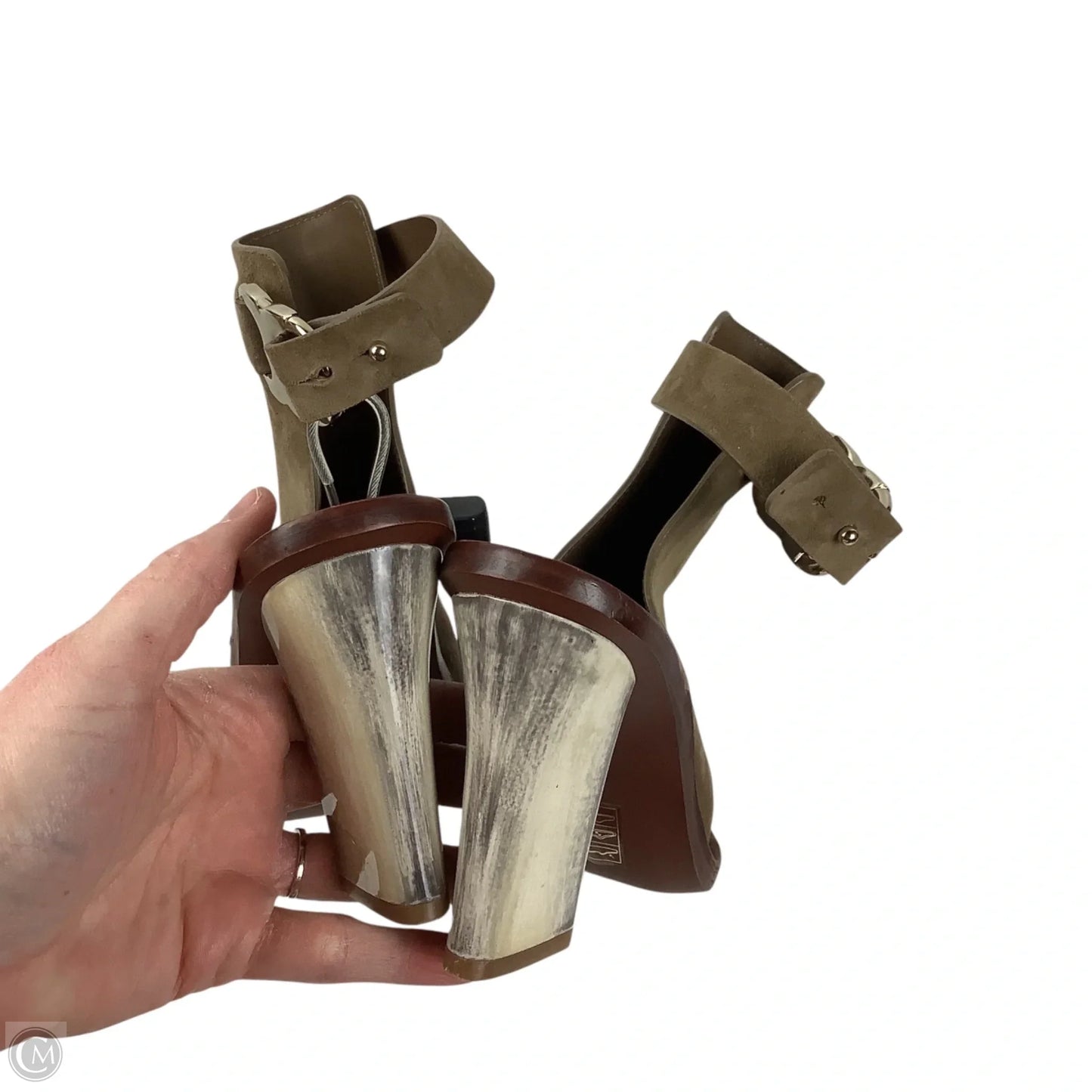 Shoes Designer By Tory Burch In Brown, Size: 5