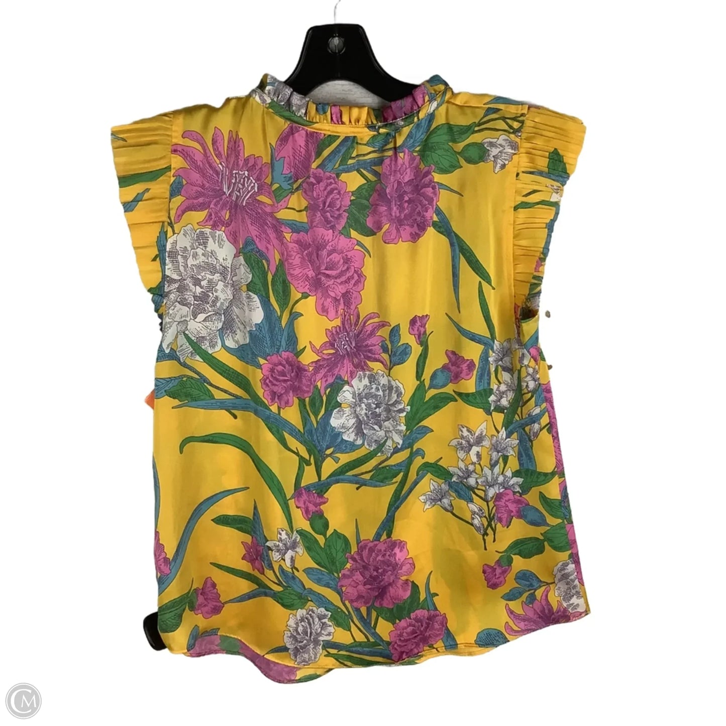 Top Short Sleeve By Current Air In Floral Print, Size: Xs