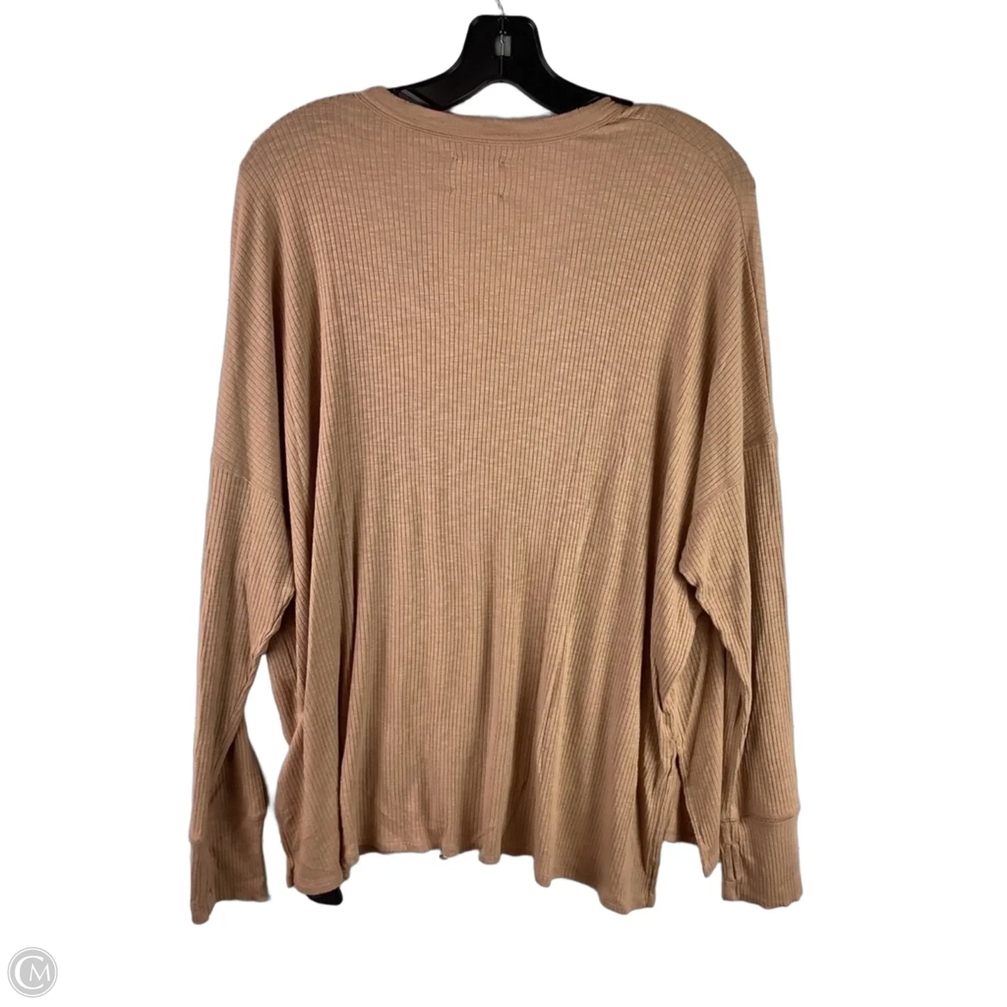 Top Long Sleeve By Offline By Aerie In Orange, Size: L
