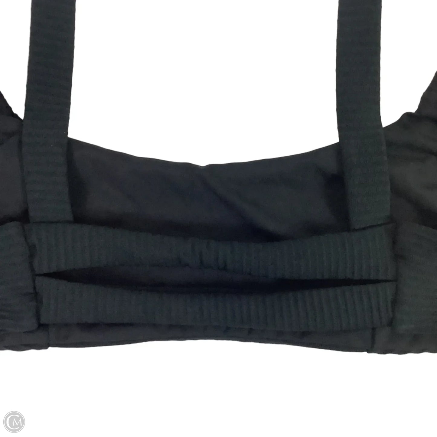 Swimsuit Top By Cmc In Black, Size: M