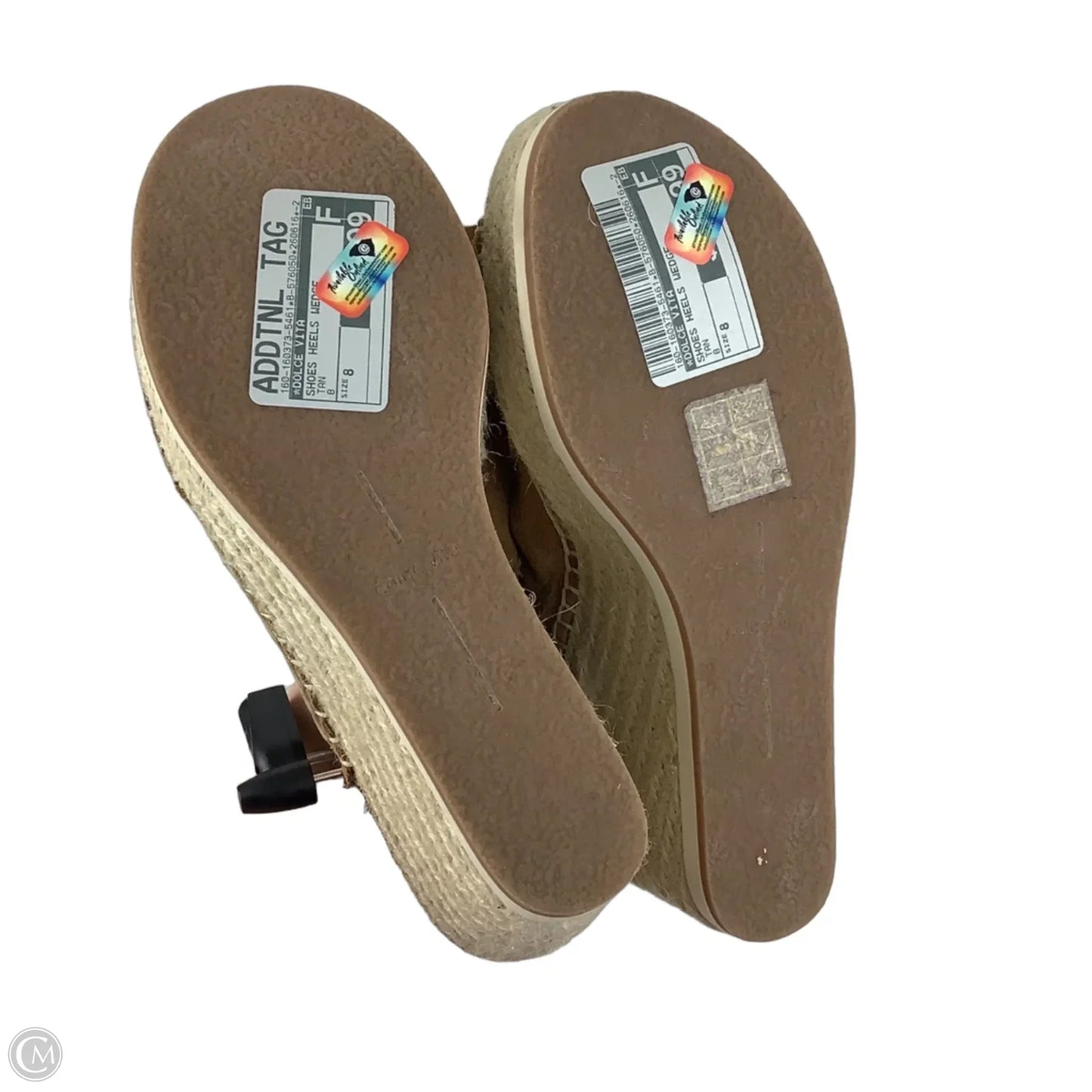 Shoes Heels Wedge By Dolce Vita In Tan, Size: 8