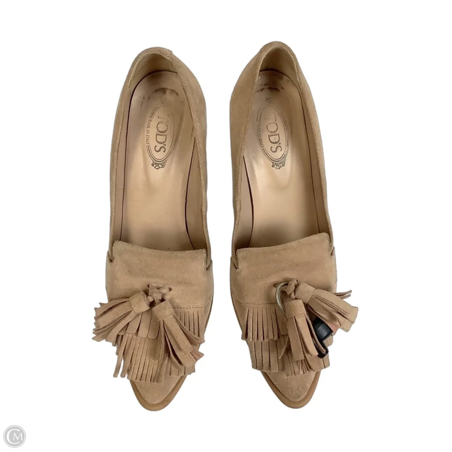 Shoes Luxury Designer By Tods In Brown, Size: 7