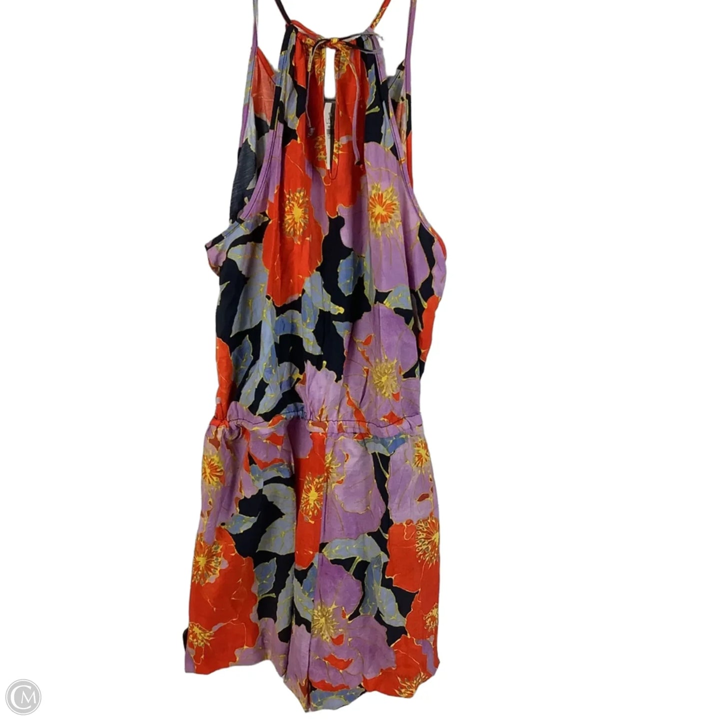 Romper By Loft In Floral Print, Size: L